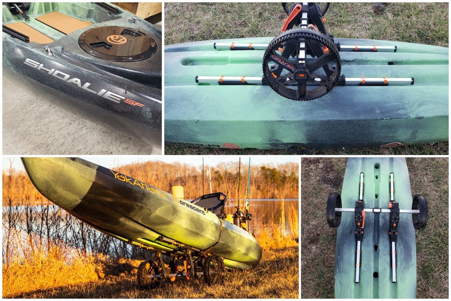 Yak-Attack TowNStow BarCart Kayak Cart - Image 4