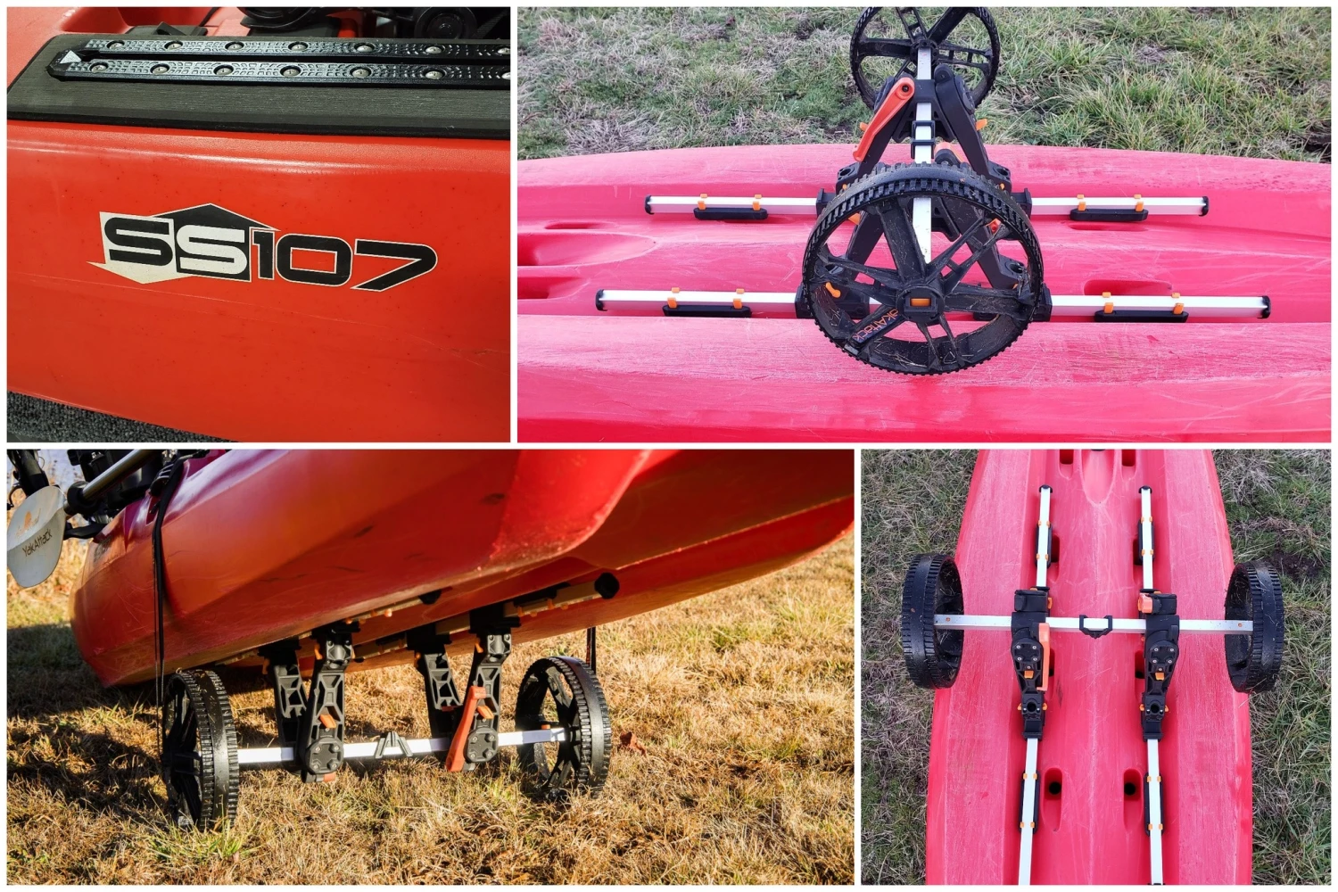 Yak-Attack TowNStow BarCart Kayak Cart - Image 5