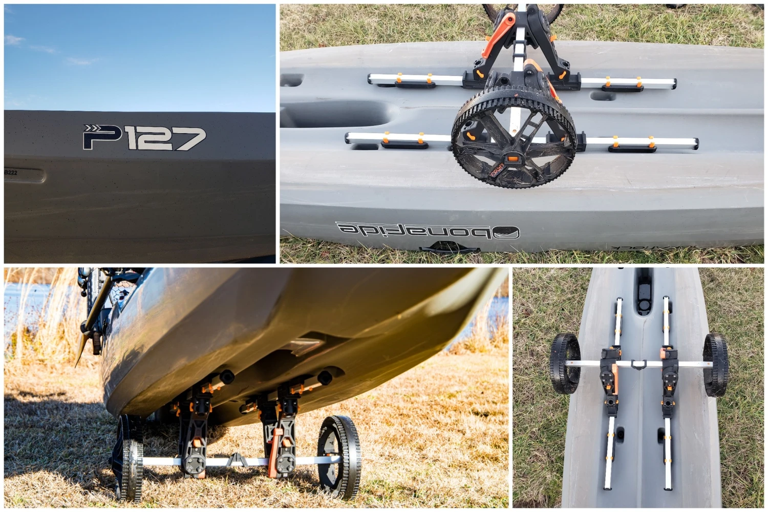 Yak-Attack TowNStow BarCart Kayak Cart - Image 6